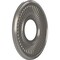 Ekena Millwork Berkshire Thermoformed PVC Ceiling Medallion Fits Canopies up to 4 1/2-in., Aged Dark Steel CMP10BECST - alternate 5